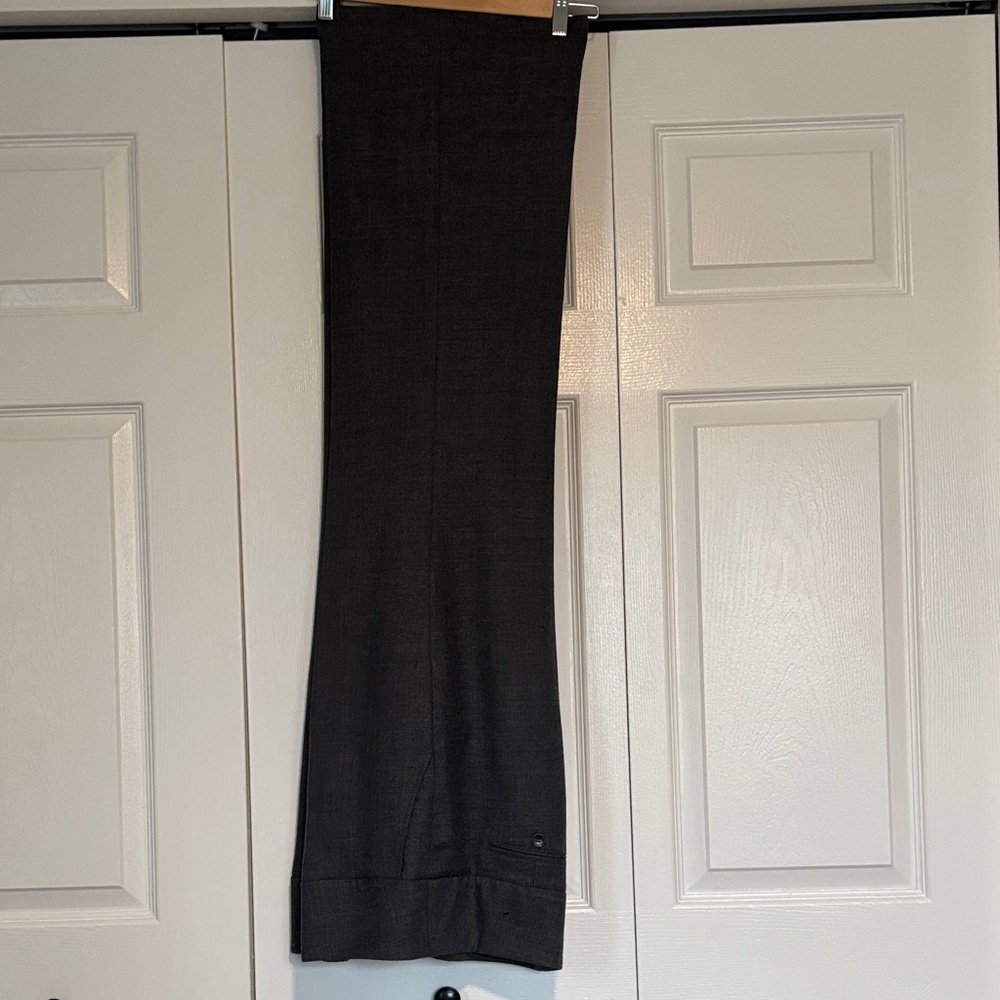 DKNYC Charcoal wool blend Dress Pants